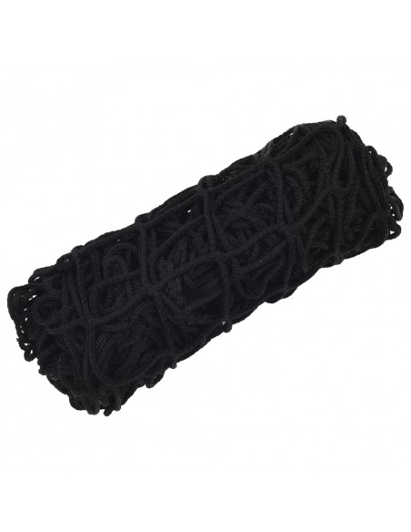 Reti da Fieno 2pz Rettangolari Neri 200x120 cm in PP