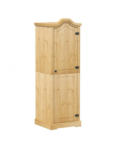 Armadio Corona 55x52x170 cm in Legno Massello di Pino