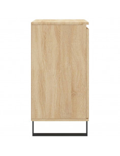Credenza Rovere Sonoma 60x35x70 cm in Legno Multistrato 2