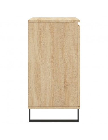 Credenza Rovere Sonoma 60x35x70 cm in Legno Multistrato