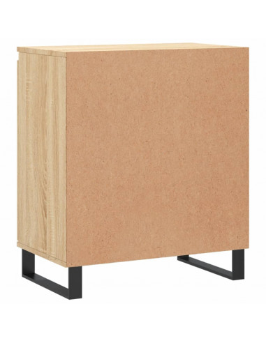 Credenza Rovere Sonoma 60x35x70 cm in Legno Multistrato