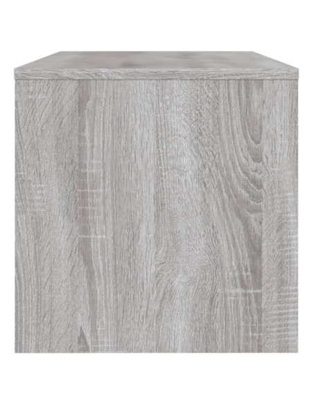 Mobile Porta TV Grigio Sonoma 120x34x37 cm in Legno Multistrato