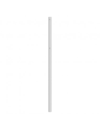 Testiera in Metallo Bianco 200 cm