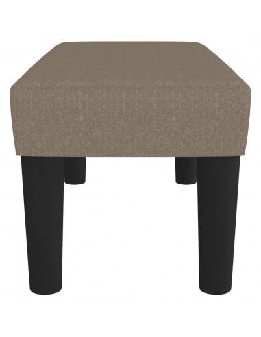 Panca Tortora 70x30x30 cm in Tessuto