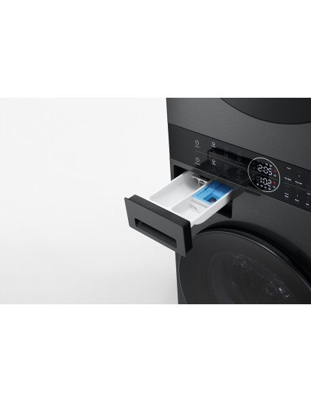 LG WashTower WT1210BBF Colonna Bucato 12/10kg AI DD, Classe A-10%/A+++, Pannello unificato