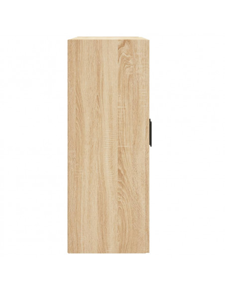 Mobile a Parete Rovere Sonoma 69,5x34x90 cm Legno Multistrato