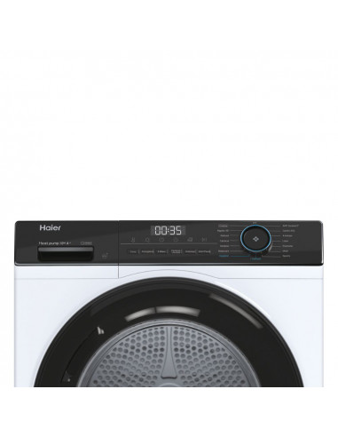 Haier I-Pro Serie 3, Asciugatrice 10 KG, Classe E, Bianco, I-Refresh, Wi-Fi, Hygienic, HD100-A2939E-IT
