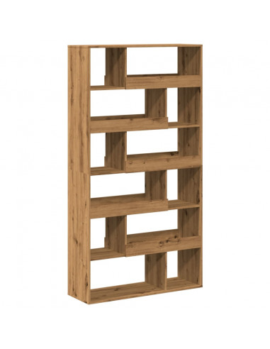 Libreria Rovere Artigianale 100x33x187,5 cm in Truciolato