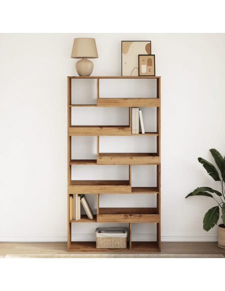 Libreria Rovere Artigianale 100x33x187,5 cm in Truciolato