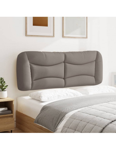 Cuscino Testiera Tortora 140 cm in Tessuto