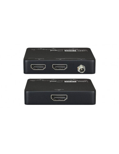 LevelOne HVE-9006 moltiplicatore AV Trasmettitore e ricevitore AV Nero