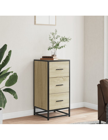 Credenza Rovere Sonoma 35,5x35x76 cm in Truciolato