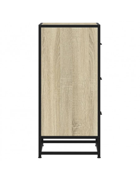 Credenza Rovere Sonoma 35,5x35x76 cm in Truciolato