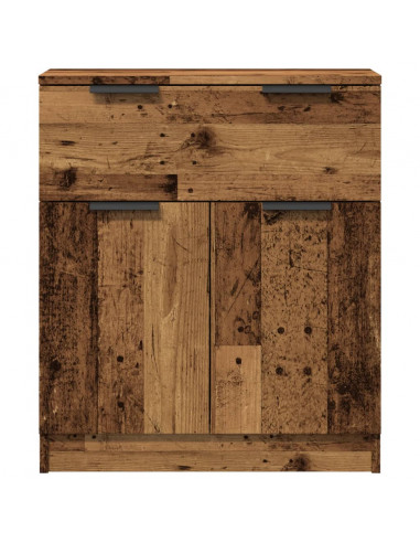 Credenza Legno Antico 60x30x70 cm in Truciolato