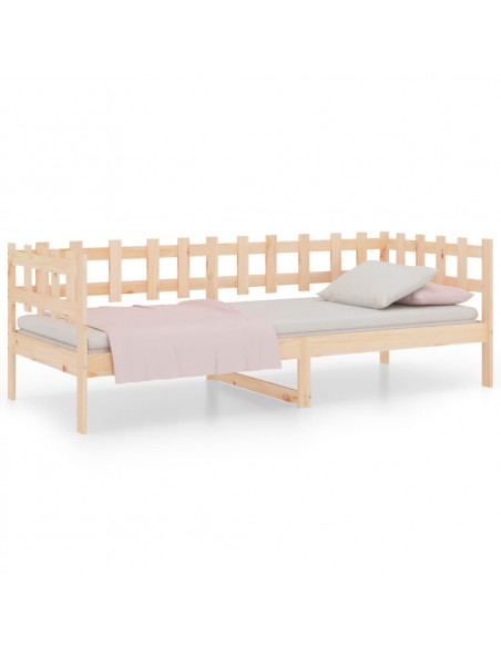 Dormeuse 90x200 cm in Legno Massello di Pino