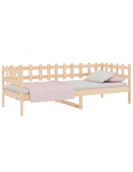 Dormeuse 90x200 cm in Legno Massello di Pino