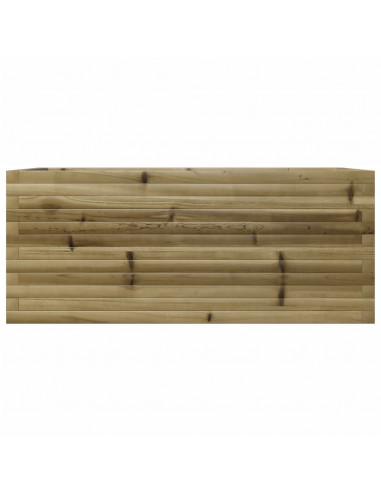 Fioriera da Giardino 110x60x45,5 cm in Legno di Pino Impregnato