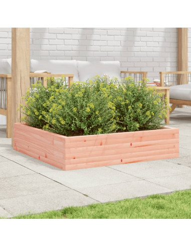 Fioriera da Giardino 100x100x23 cm Legno Massello di Douglas