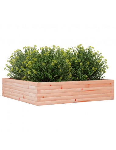 Fioriera da Giardino 100x100x23 cm Legno Massello di Douglas