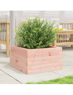 Fioriera da Giardino 40x40x23 cm in Legno Massello di Douglas 2