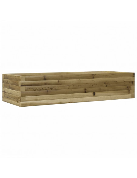 Fioriera da Giardino 110x40x23 cm in Legno di Pino Impregnato