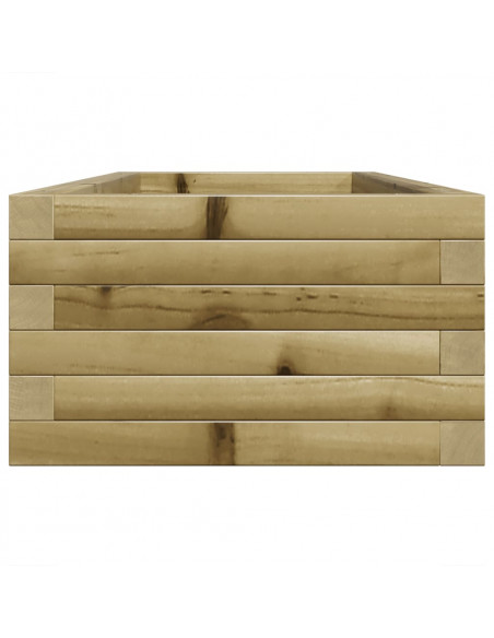 Fioriera da Giardino 110x40x23 cm in Legno di Pino Impregnato