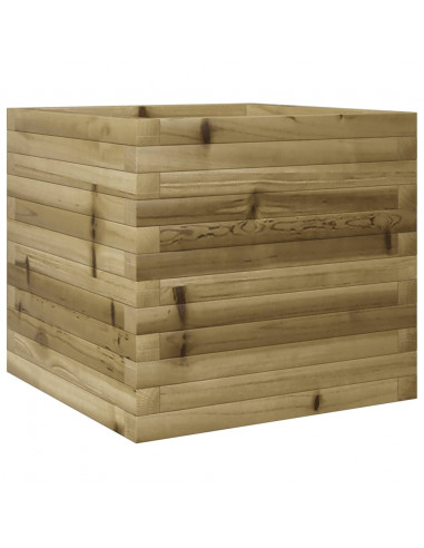 Fioriera da Giardino 50x50x45,5 cm in Legno di Pino Impregnato