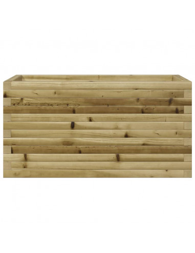 Fioriera da Giardino 90x40x45,5 cm in Legno di Pino Impregnato