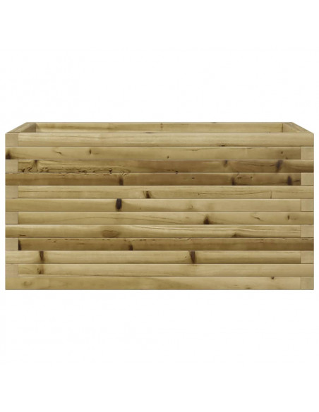Fioriera da Giardino 90x40x45,5 cm in Legno di Pino Impregnato