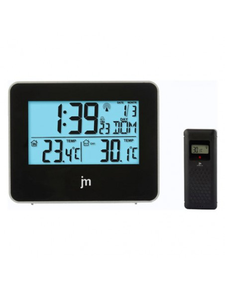 Stazione barometrica Lowell JD9524 JUSTAMINUTE Nero