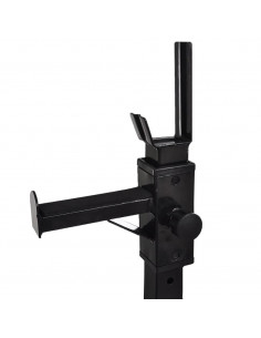 Stazione per Squat con Bilanciere e Set di Manubri da 60,5 kg