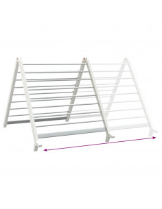 Stendibiancheria Vasca da Bagno Estensibile 53-90 cm Alluminio