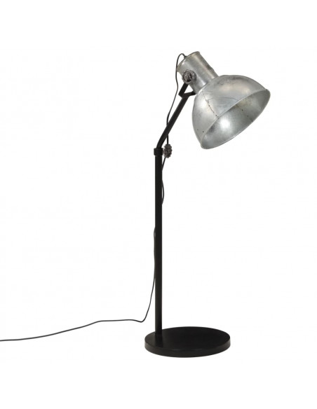 Lampada da Terra 25 W Argento Vintage 30x30x90-150 cm E27