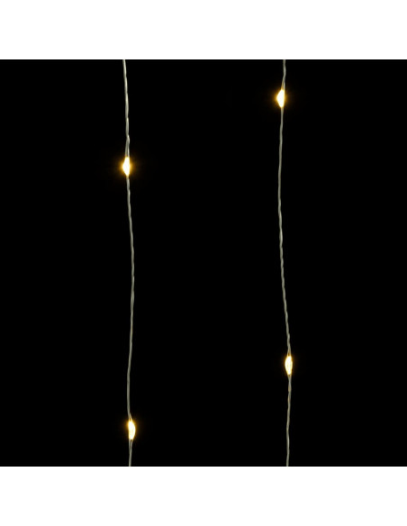 Stringa LED con 150 Luci LED Bianco Caldo 15 m PVC