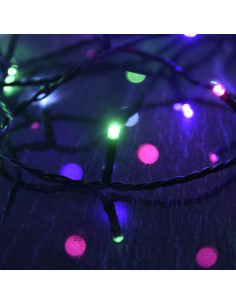 Stringa LED con 2000 Luci LED Pastello Multicolore 200 m PVC