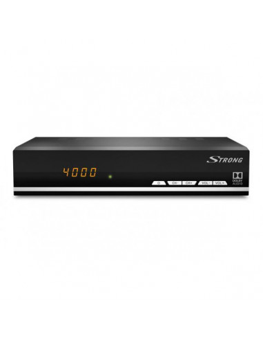 Strong SRT 7007 Satellite Full HD Nero set-top box TV