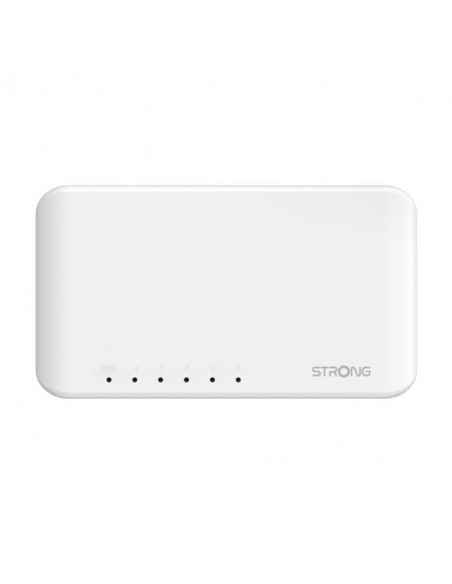 Strong SW5000P switch di rete Gigabit Ethernet (10/100/1000) Bianco