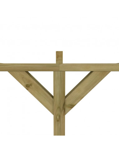 Struttura Pergolato 2x4x2,2 m in Legno