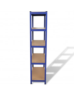 Strutture con Scaffali 2 pz