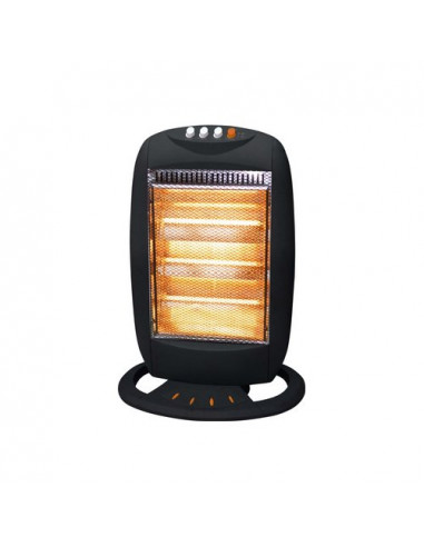 Stufa alogena Ardes AR454B Halo12 Black