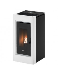 Stufa pellet Cadel 7022071 PRINCE 11 Bianco