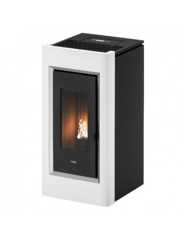 Stufa pellet Cadel 7022071 PRINCE 11 Bianco
