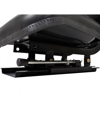 Sedile per Trattore con Schienale Nero