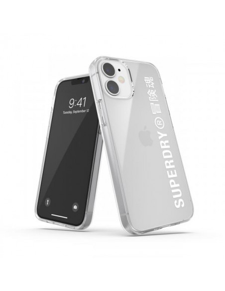 SuperDry 42593 custodia per cellulare 13,7 cm (5.4") Cover Trasparente