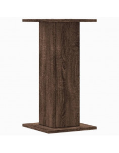 Supporti Altoparlanti 2 pz Marrone 30x30x60cm Legno Multistrato