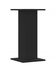 Supporti Altoparlanti 2 pz Neri 30x30x40cm in Legno Multistrato
