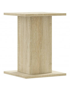 Supporti Altoparlanti 2 pz Rovere 30x30x40 cm in Multistrato