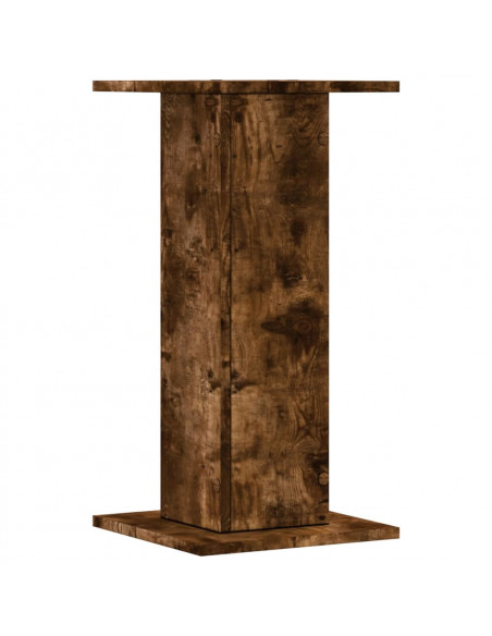 Supporti Altoparlanti 2 pz Rovere 30x30x40 cm Legno Multistrato