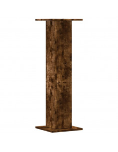 Supporti Altoparlanti 2 pz Rovere 30x30x95 cm Legno Multistrato