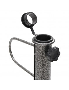 Supporti Ombrellone con Picchetti 2pz 19x42 cm Acciaio Zincato